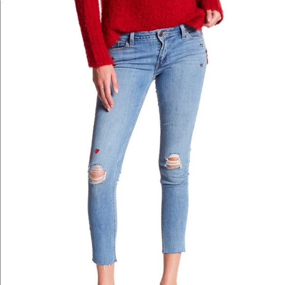 Levi's Denim - New with tags Levi’s 515 star heart  jeans skinny